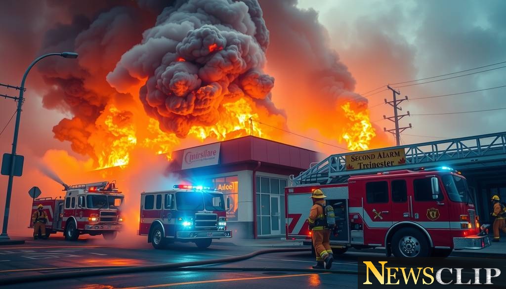 Marrero Business Fire: A Second-Alarm Response