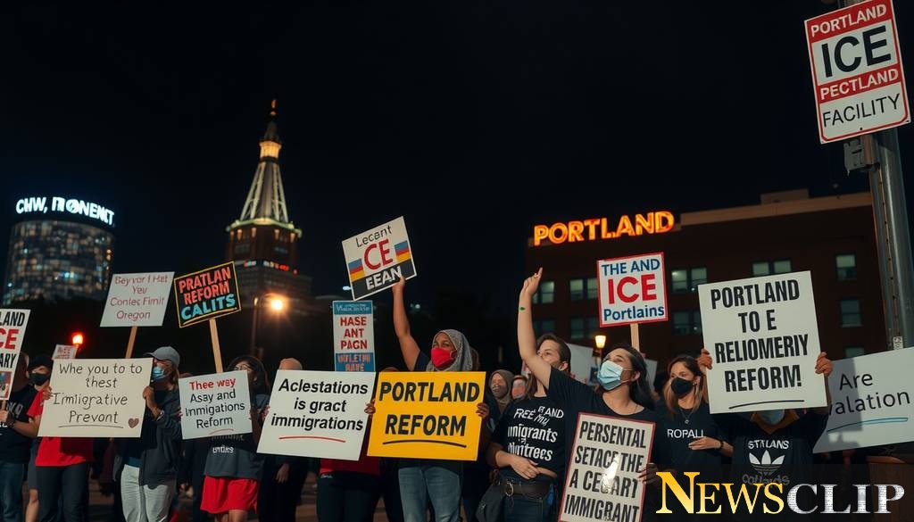 Portland Protests: PPB Responds to Arrests Near ICE Facility