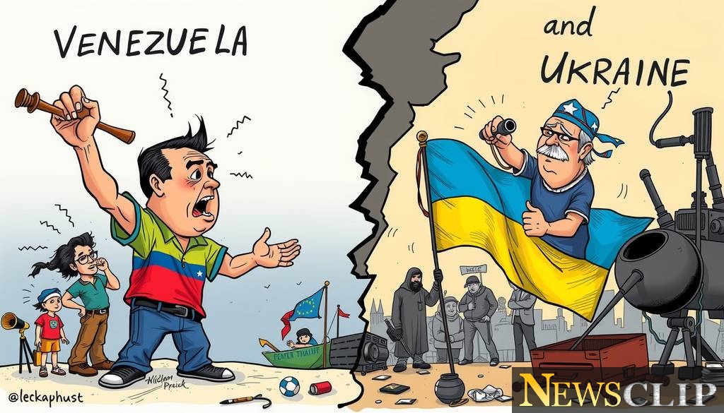 Politics in Cartoons: A Dual Lens on Venezuela and Ukraine