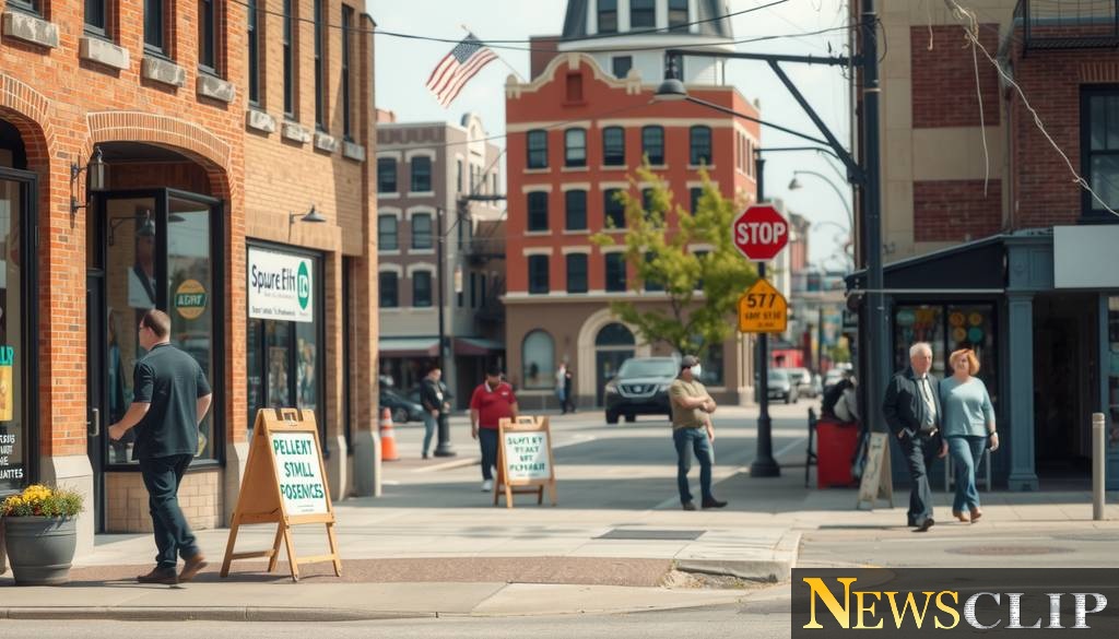 Confrontation Erupts: Michigan Business Owner Pepper-Sprayed in Shocking Assault