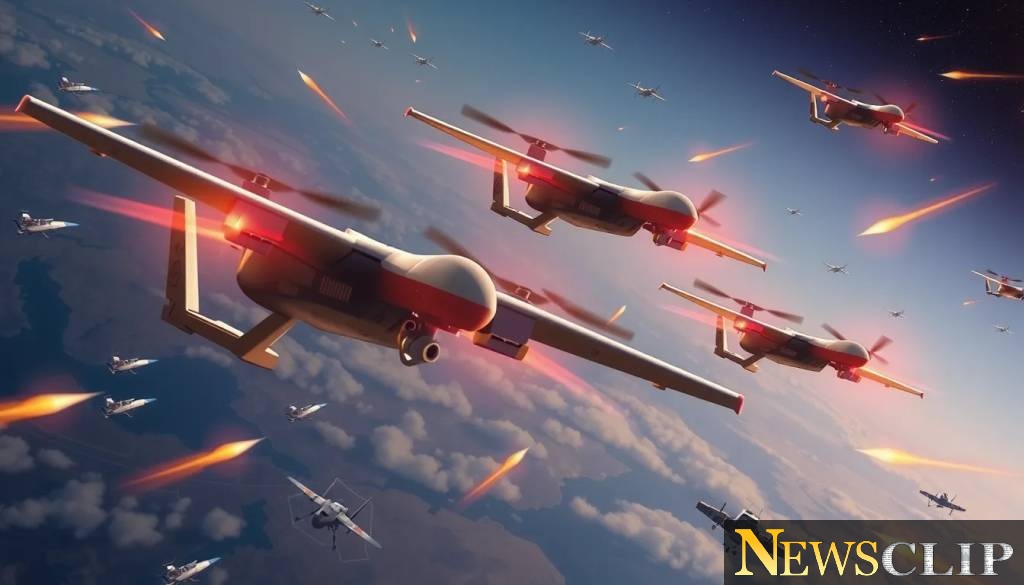 American Drone Firm Battles Chinese Domination in Swarm Warfare Preparation