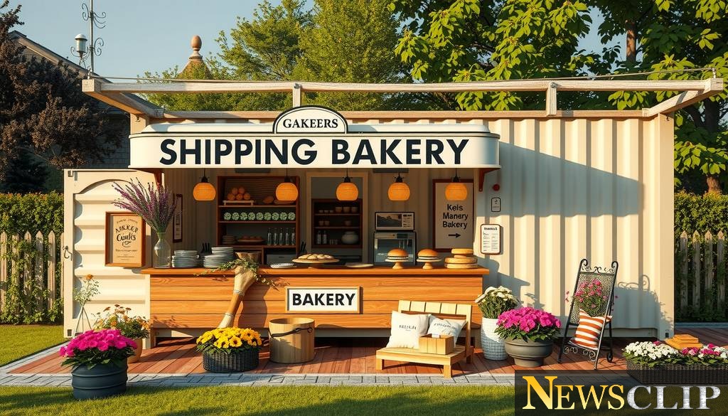 Revolutionizing Bakery: Shipping Containers as a Game-Changer