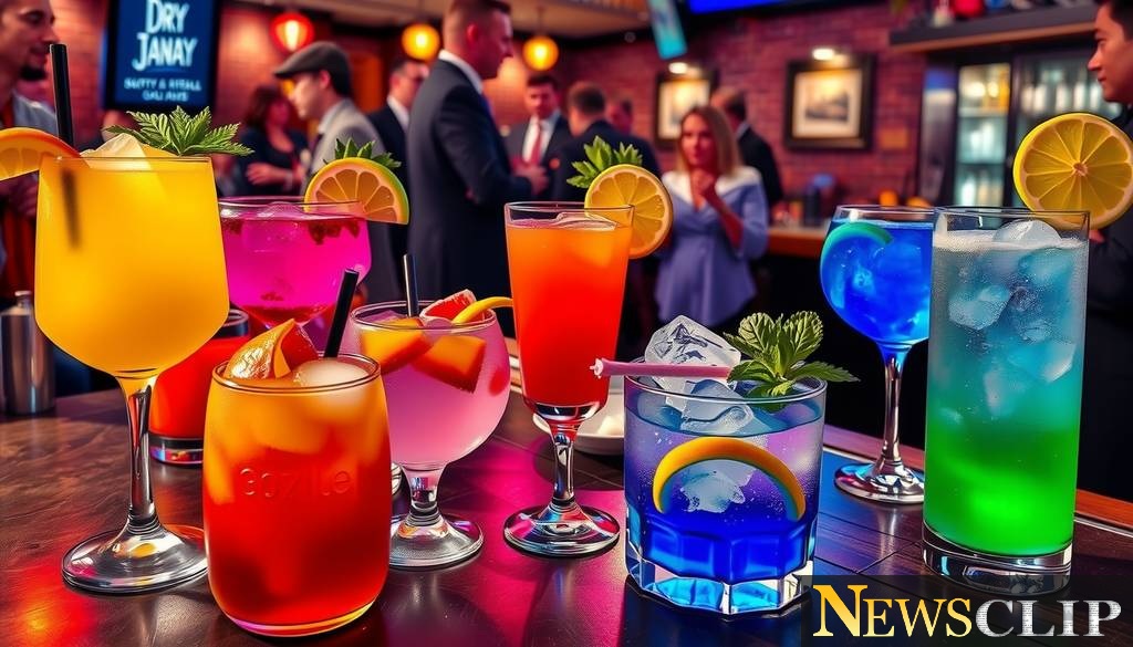 Sip Back: King's Dining and Entertainment Shakes Up Mocktails for Dry January