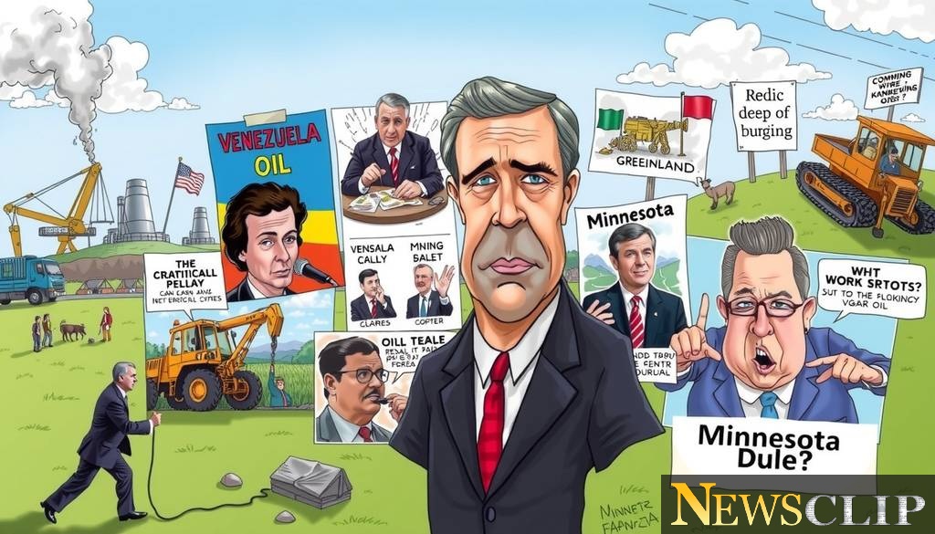 Cartoons Speak: Navigating Oil Politics and Social Discontent