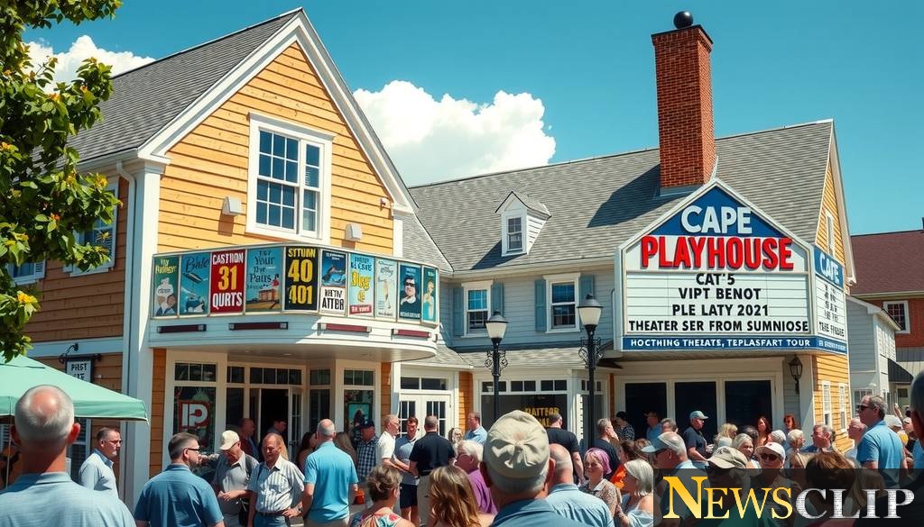 Cape Playhouse Announces Exciting Summer Season Launching June 3