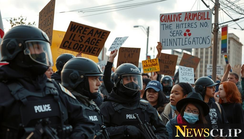 Echoes of Occupation: The Tense Standoff Between Minneapolis Protesters and Federal Agents