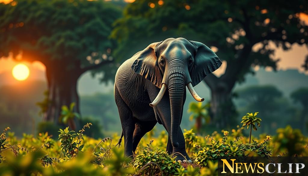 The Single-Tusked Elephant: A Legacy of Conflict and Conservation