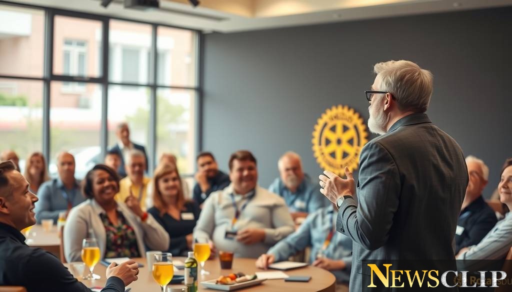 Tommy Duff Inspires Future Leaders at Rotary Club of Hattiesburg