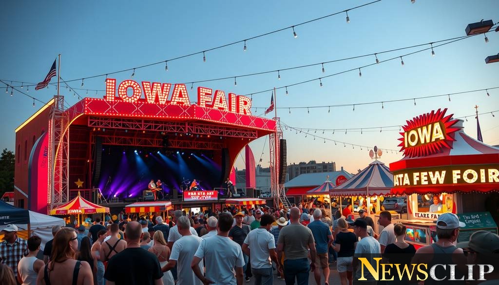 Exciting Lineup: Iowa State Fair's Grandstand Entertainment Revealed