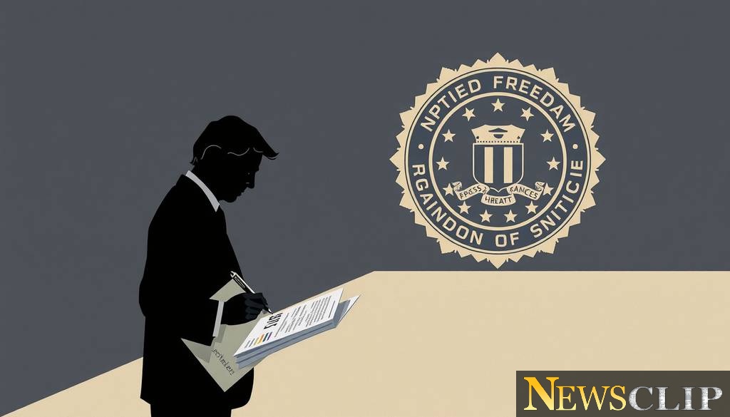 The FBI's Search of a Journalist's Home: A Troubling Signal for Press Freedom