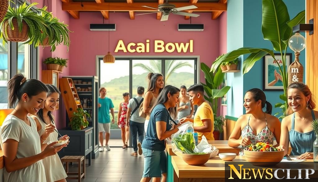 Acaí Bowl Shop Highlights Big Island's Thriving Business Landscape