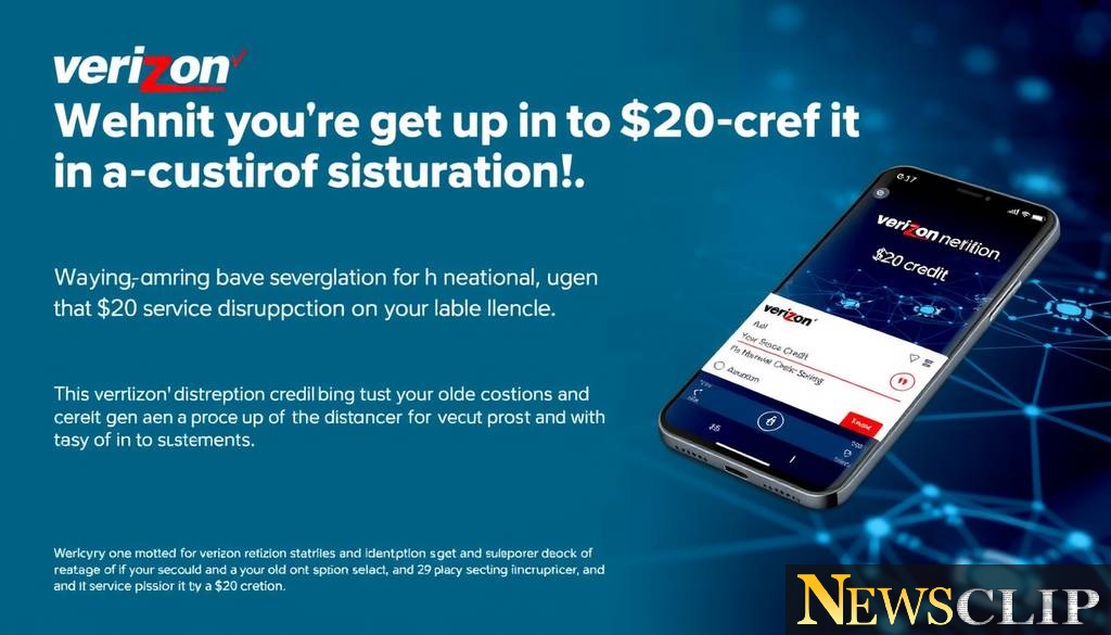 Navigating Verizon's $20 Credit: A Guide to Claiming Your Compensation