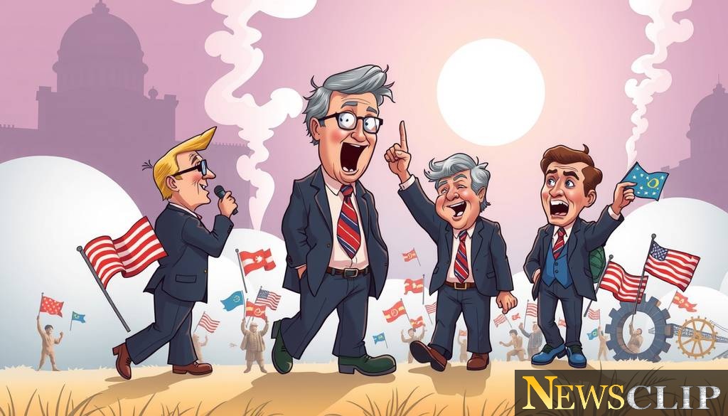 Reflections on Political Satire: An Editorial Cartoon Analysis