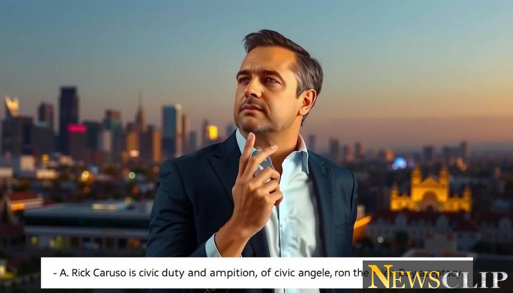 Rick Caruso's Decision: Reflections on Ambition and Civic Duty