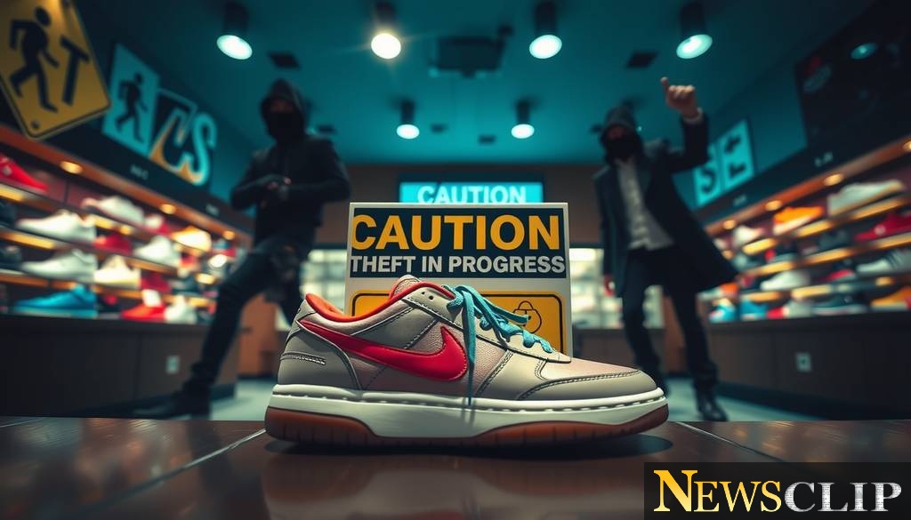 Caught on Camera: Thieves Strike Margate's High-End Sneaker Store