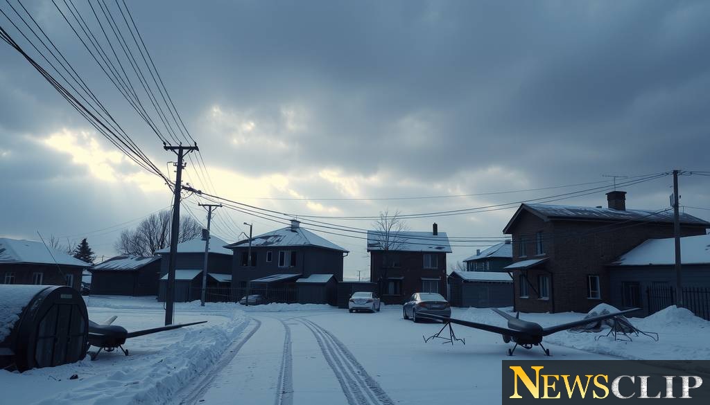 Ukrainian Drone Strikes Disrupt Power in Occupied Territories