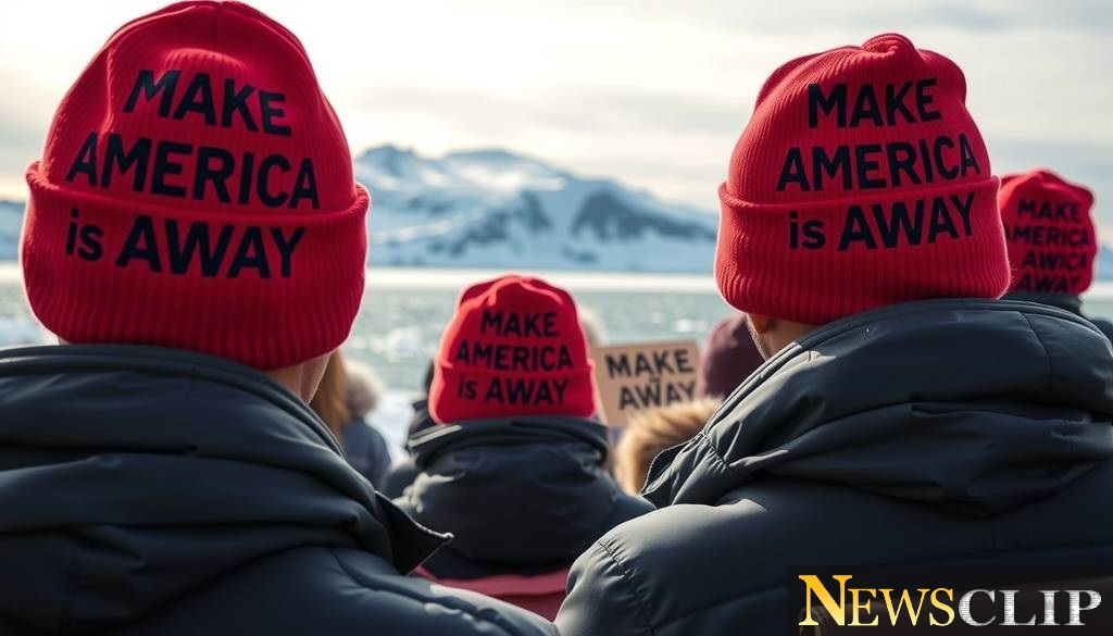 Greenland Says 'Make America Go Away' While Protesting Trump