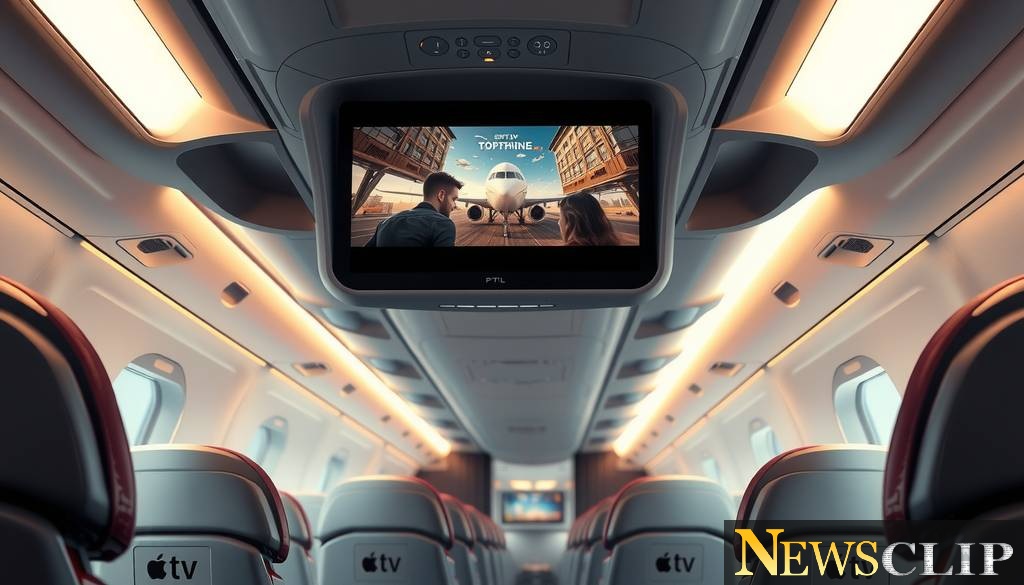 Air France Takes High Skies with Apple TV Content in In-Flight Experience