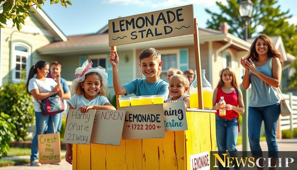 Ten-Year-Old Entrepreneurs: The Lemonade Stand Revolution in S.C.