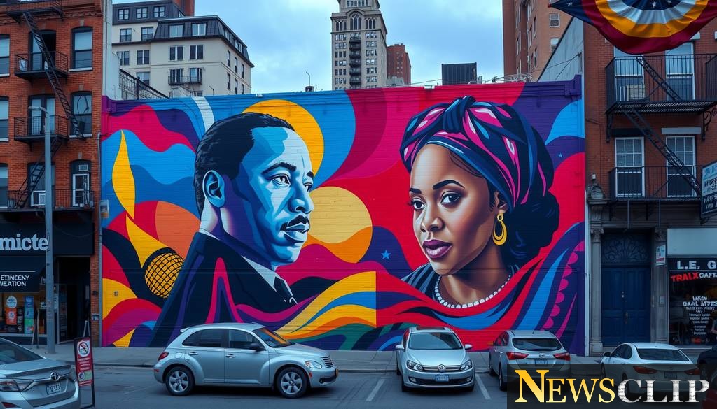 Mural Revives Civil Rights Legacy in Davenport Business District