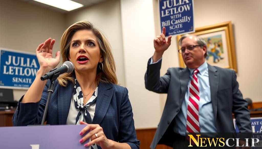 Letlow's Bold Bid: Trump-Backed Challenge to Cassidy in Louisiana Senate Race