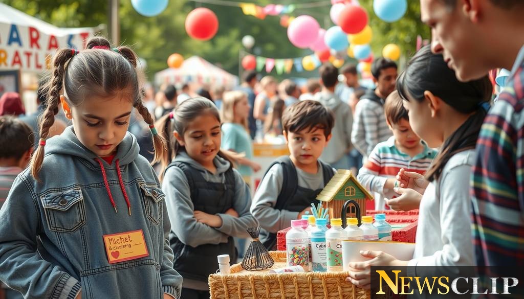 Creativity Meets Commerce: Young Entrepreneurs Shine at Children's Markets