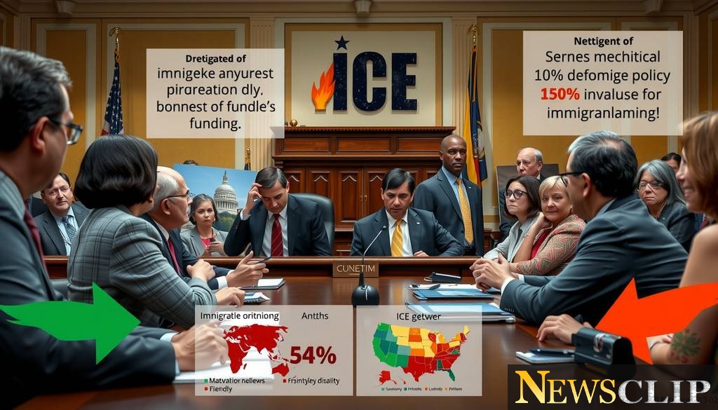 Confronting ICE: Democrats Push Back on Homeland Security Funding Amid Rising Tensions