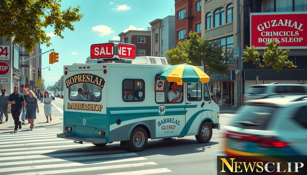 The Challenges Faced by Aj's Gentlemen's Barbershop Truck: An Ongoing Dilemma