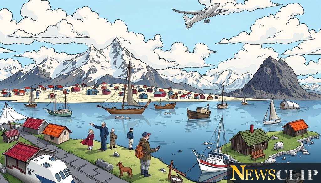 Challenging Perspectives: Greenland's Identity in Editorial Art