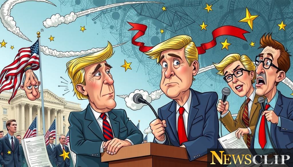 The Political Landscape Captured: Insights from Editorial Cartoons