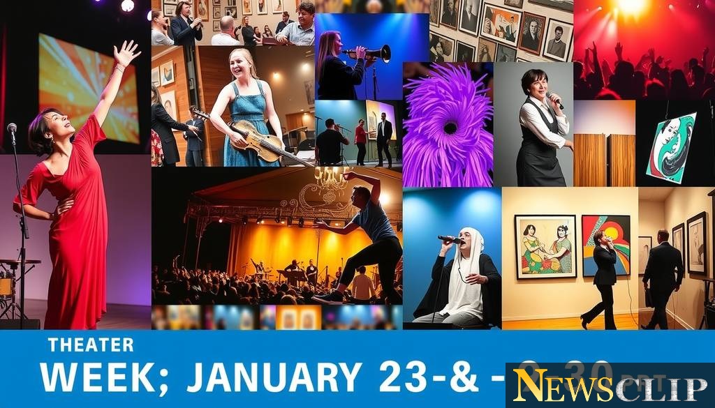 Your Week in Arts & Entertainment: January 23-30 Highlights