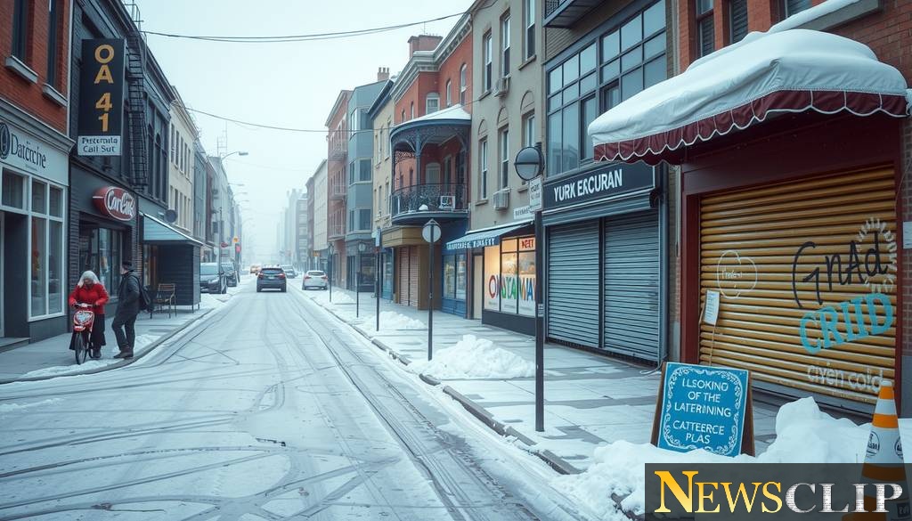 Adverse Weather Forces Business Closures: A Breakdown of Friday's Cancellations