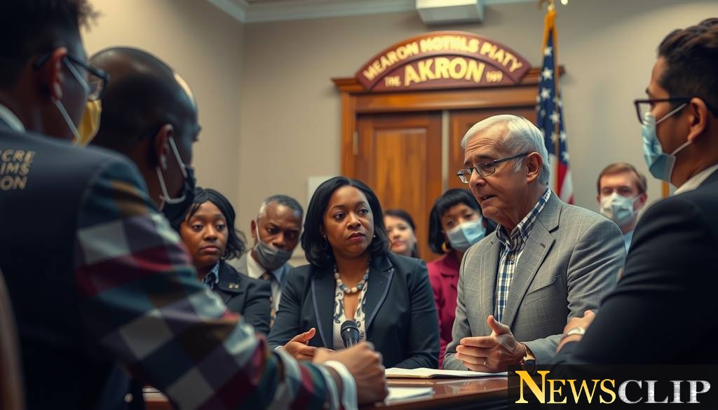 Navigating Akron's Political Landscape: Mayor's Vision vs. Public Sentiment