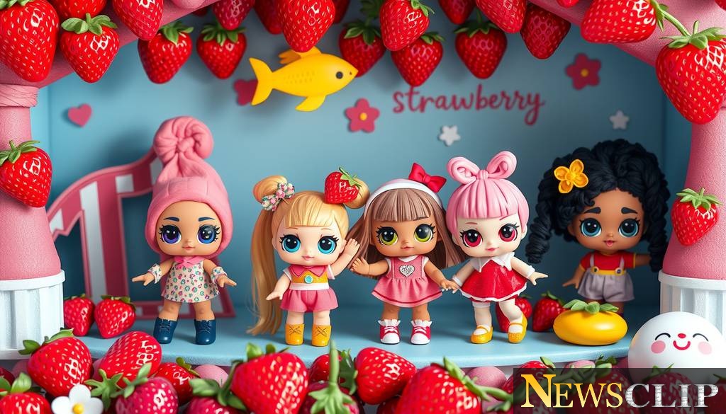 MGA Entertainment's Heartfelt Collaboration: L.O.L. Surprise!™ Meets Strawberry Shortcake™