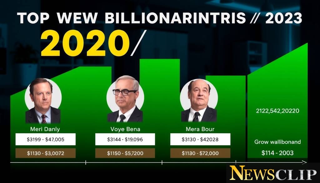 Wealth Surge: The Four Richest Individuals Gain $100 Billion This Year