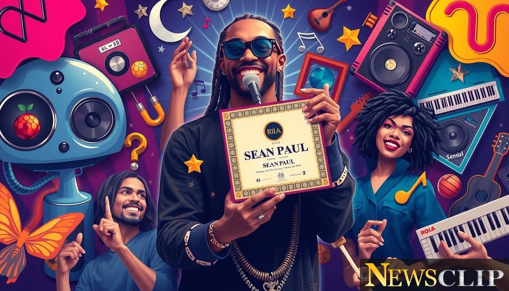 Sean Paul Achieves RIAA Diamond Certification with Groundbreaking Collaboration
