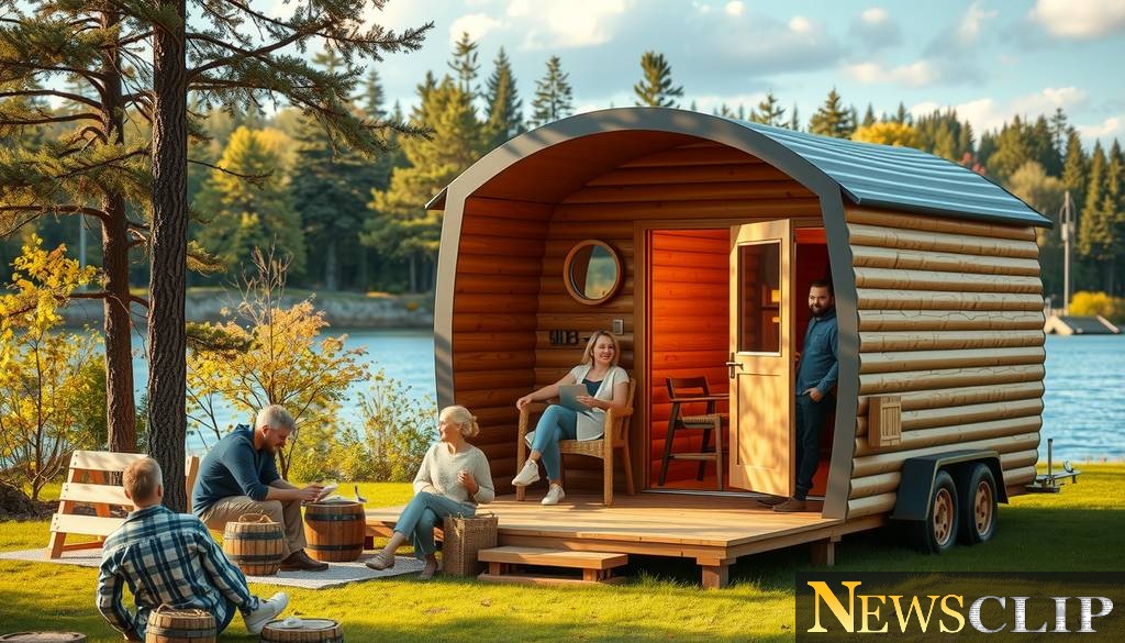 Reviving Tradition: The Mobile Sauna Venture That Connects Culture and Community
