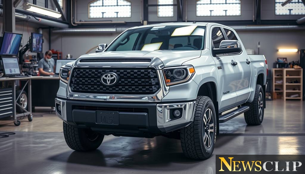 Toyota's Recall of 162,000 Trucks: A Close Look at Faulty Screens