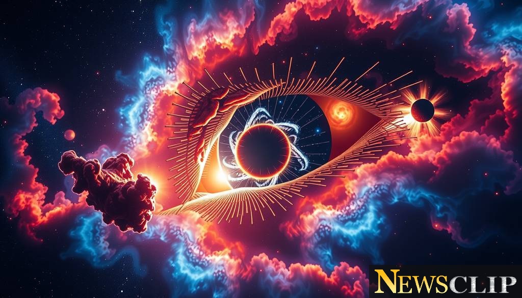 Gazing into Cosmic Depths: JWST Captures Stunning 'Eye of Sauron'
