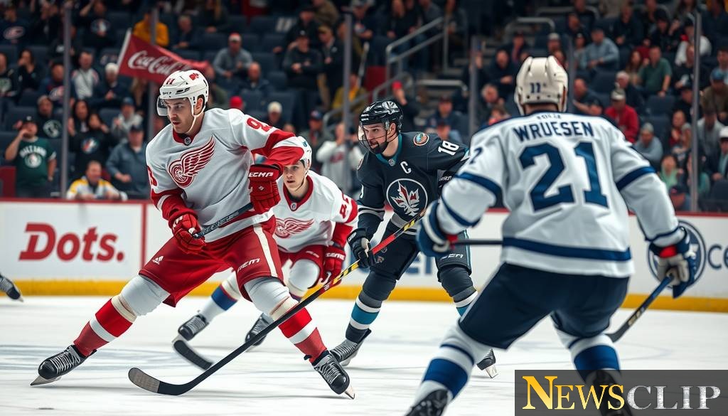 Strategic Showdown: Analyzing Line Combinations in the Red Wings vs. Jets Clash
