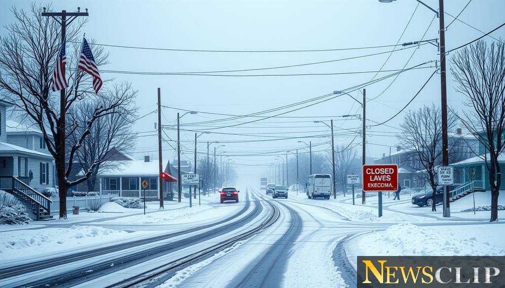 Navigating the Impact: Winter Storm Disrupts Schools, Businesses, and Community Gatherings