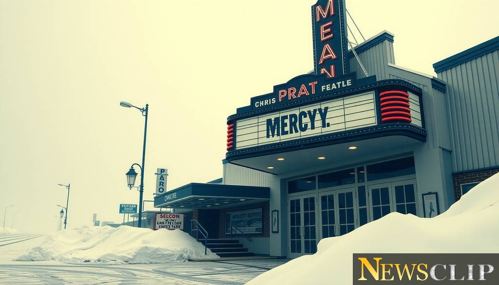 Chris Pratt's 'Mercy' Dethrones 'Avatar 3' Amidst Winter's Fury