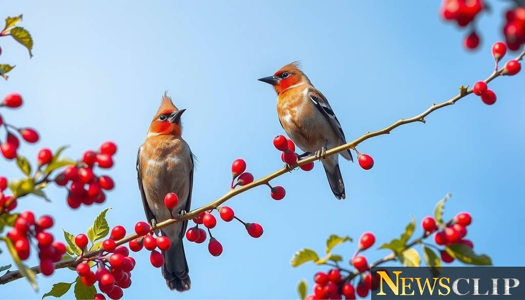 Bohemian Waxwings: A Cultural Stroll Through Keene