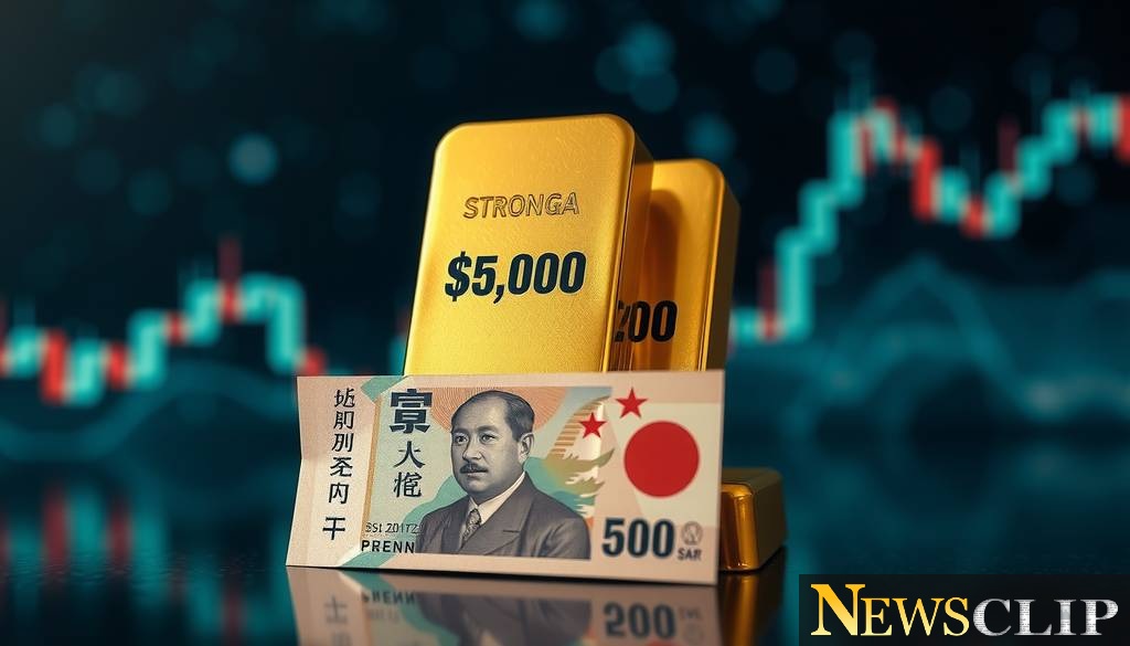 Navigating Economic Waves: Gold Surpasses $5,000 Amid Yen's Resilience