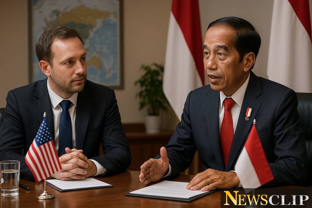 Trump Caught on Hot Mic Discussing Business with Indonesian Leader