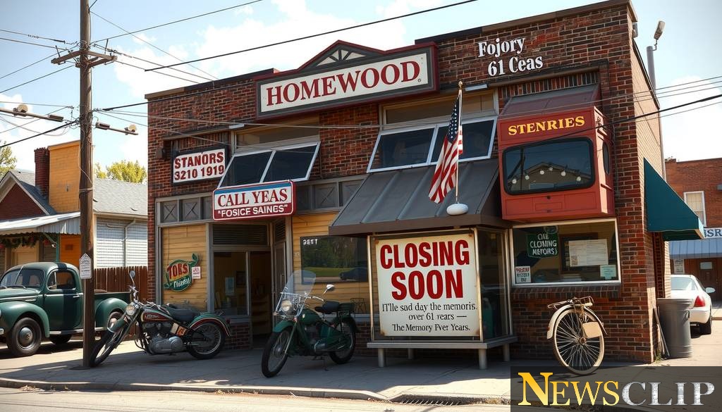 A Farewell to a 61-Year Legacy: Homewood Business Closes its Doors