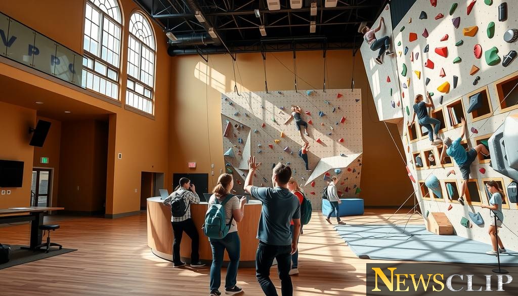 Scaling New Heights: USF's Spring Play and Bouldering Wall
