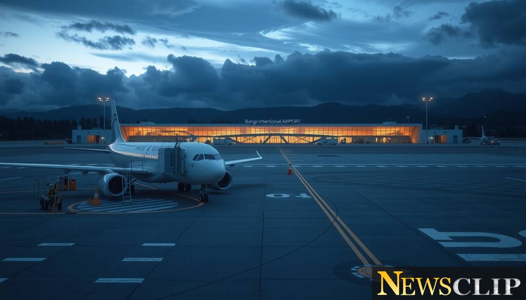 Tragic Crash of Small Business Jet at Bangor International Airport: All Eight Onboard
