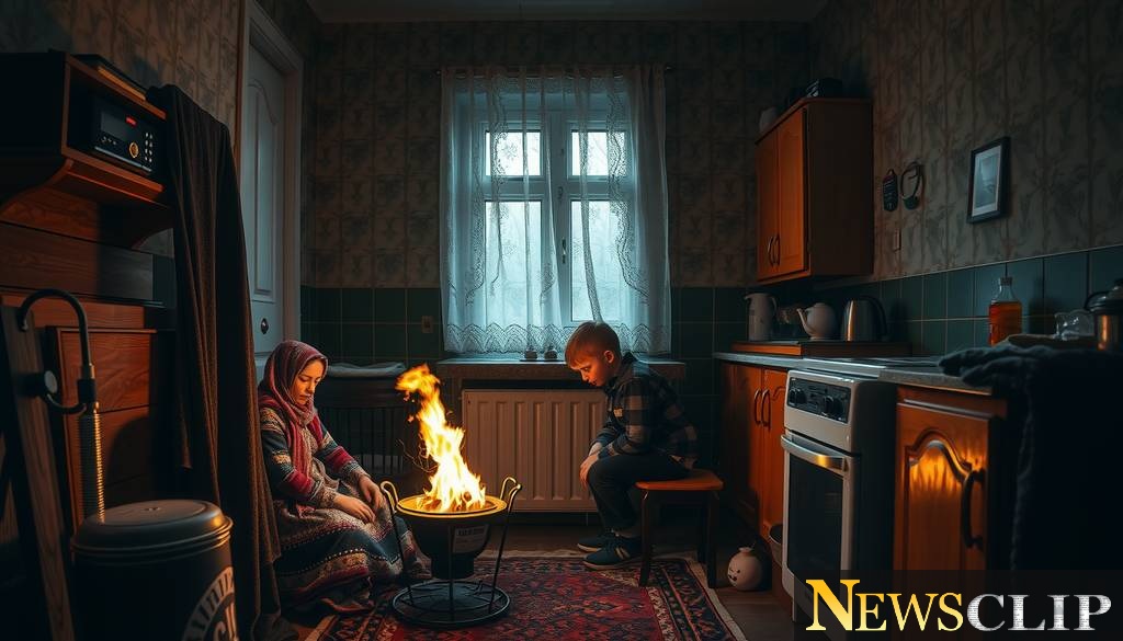 Freezing in Kyiv: Aftermath of Russian Strikes Leaves Thousands Without Heat