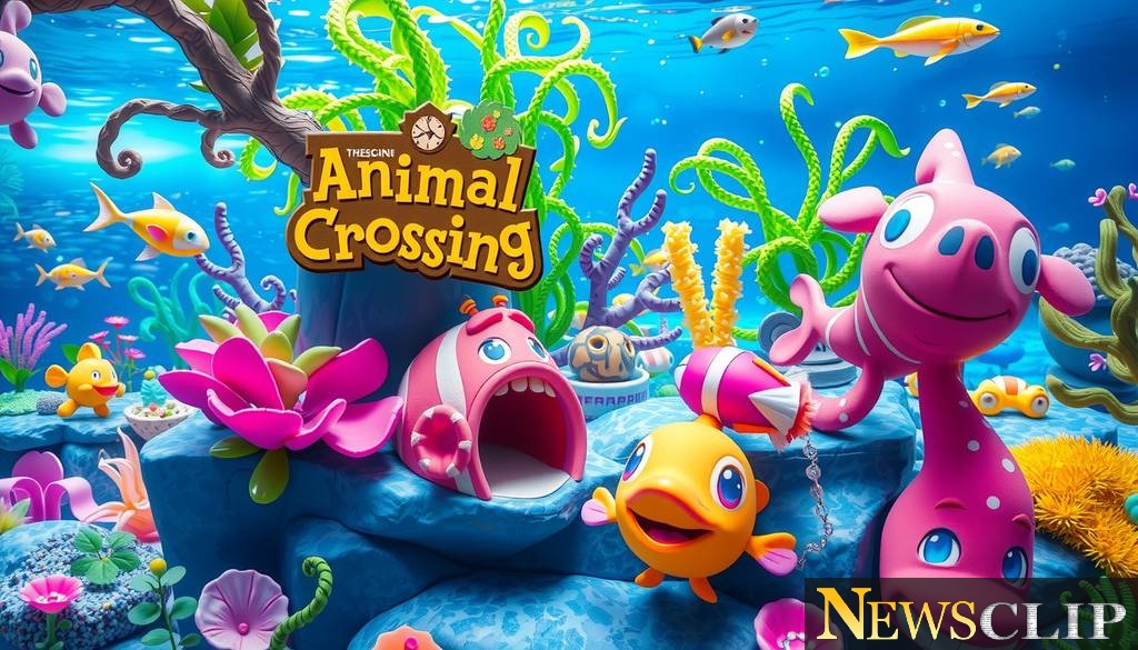 Dive into the Animal Crossing Aquarium Tour in Florida This February